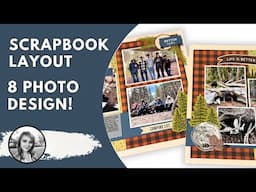 Scrapbooking Layout Design Idea/ Weekend Adventures Layout#2 Stampin' Up!