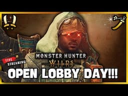 LIVE - OPEN LOBBY DAY!!! SLAYING, RUNNING DUAL BLADES AGAIN AND REACTING!!