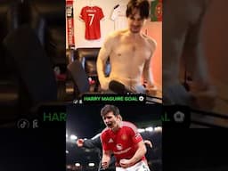 HARRY MAGUIRE GOAL REACTION #manchesterunited #lyon #europaleague