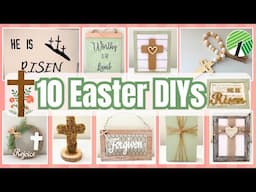 Dollar Tree Easter Decor DIYs | Faith Inspired Easter DIYs