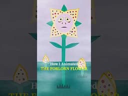 How I Animated the Forlorn Flower in My Recent Video #worldofmrplant #dreamcore #weirdcore #shorts