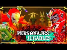 18 PERSONAJES que serían JUGABLES en HYRULE WARRIORS LA ERA DEL DESTIERRO