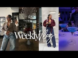 vlog: content day, carnival preview, levi's denim party, beef +cottage  cheese bowl & more!