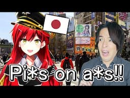 Japanese VTuber Girl Trying To Pronounce "Peace On Earth"