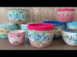 IDEIA INÉDITA! Como customizar o pote 11 das suas plantas e transformar num lindo vaso