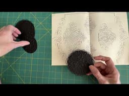 How Two Use Die Cuts & Embossing For Corner Tucks On Journal Pages