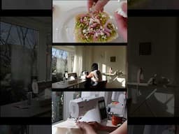 New video up! Cozy sewing and baking vlog #weekinthelife #sewing #contentcreator