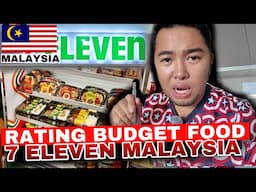 RATING BUDGET FOOD IN 7 ELEVEN MALAYSIA 🇲🇾