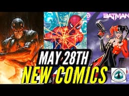 NEW COMIC BOOKS RELEASING MAY 28TH 2025 DC  MARVEL COMICS PREVIEWS COMING OUT THIS WEEK #comics