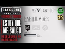 Days Gone Remastered | 4 Logros / Trofeos: Estoy que me salgo (Desbloquear todas las habilidades)