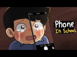 I Almost Got Suspended From School Because Of Phone | Hindi Storytime Animation