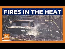 How extreme heat impacts fire crews in Phoenix