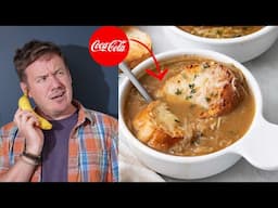 Making Coca-Cola French Onion Soup Live