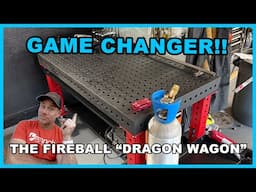 The RADDEST ADDITION To The Shop! The Fireball Tool Dragon Wagon!