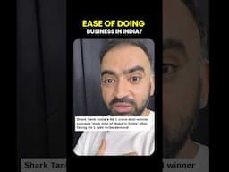 'Ease of doing business' | Punit Pania #India #startup #entrepreneur #indianstandup #vijaymallya