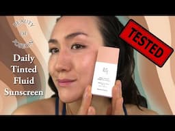 Beauty of Joseon Daily Tinted Fluid Sunscreen WEAR TEST & REVIEW