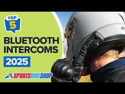 Top 5 Bluetooth-only motorcycle intercoms for 2025 - Sportsbikeshop