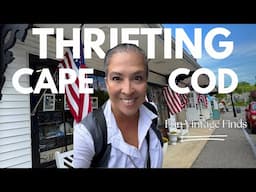 Vintage Reseller Thrifting Adventure In Gorgeous Cape Cod, Massachusetts!