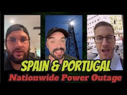 People Around The World Sharing Their Thoughts On the Spain & Portugal Power Outage |2025