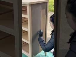 Restaining an ORANGE Dresser #diy #woodworking #furnituremakeover