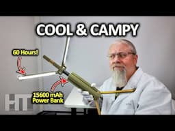 BougeRV Telescopic 3000 Lumen IP54 Outdoor 15600mAh Camping Lantern
