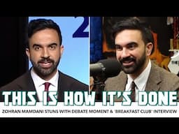 Zohran Mamdani Stuns With Debate Moment And 'Breakfast Club' Interview