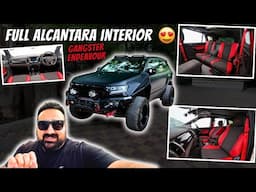 8 LAKH KA INTERIOR 💸 || NEW CUSTOM INTERIOR FOR MY GANGSTER ENDEAVOUR😍|| FULL ALCANTARA 🔥