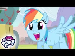 My Little Pony en español 🦄 La súper veloz exprimidora de manzanas 6000 | La Magia de la Amistad 368