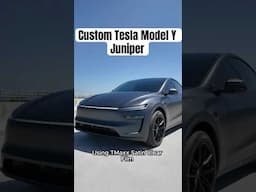 2025 Tesla Model Y Juniper Transformed with Satin Clear PPF & TSF 19'' Satin Black Wheels! 🔥⚡️
