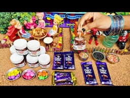 Miniature Chocolate Ice-Cream | Nutella Chocolate Ice-cream | Dairy Milk Chocolate Ice-cream Recipe