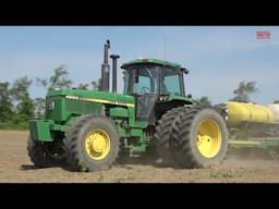 JOHN DEERE 4650 Tractor Planting Corn