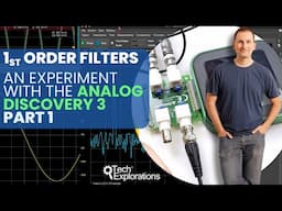 (Part 1) Practical RC High-Pass Filter Experiment with Analog Discovery 3