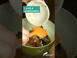 Apple & Carrots Treats For Your Dogs! #dogtreats #dogtreatsrecipe #DIYdogtreats #topdogtips #dog
