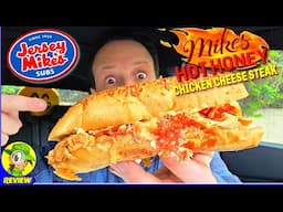 Jersey Mike's® Mike's Hot Honey Chicken Cheese Steak Review 🔥🍯🧀  Peep THIS Out! 🕵️‍♂️