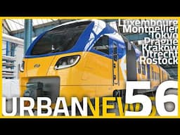 Luxembourg Tram Extension | BRT in Montpellier | New Trams for Krakow | Urban News 56