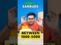 Top 5 Realme Earbuds Between 1000 - 5000 ⚡⚡