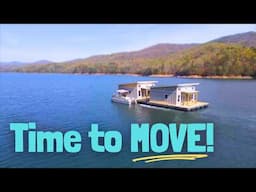 Transporting FLOATING HOUSES Due To RAPIDLY Rising Water... 😳