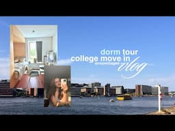 college move in day in copenhagen! dorm makeover (before & after)
