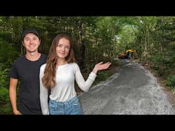Building a Driveway for our Home in the Woods