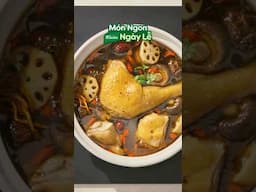 Gà Hầm Thuốc Bắc nêm cùng Knorr, thêm vị thịt đậm đà ngọt êmmm! 😋😍