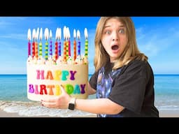 AUBREY's 17th Birthday at the STRANGEST Restaurant Ever!