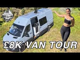 Inside Her £8K Sprinter Van Home: A Full Tour for Budget Van Lifers 2025