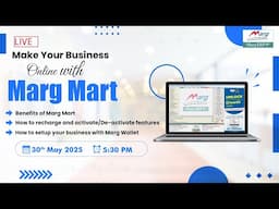 Make Your Business Online with Marg Mart