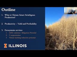 Managing Switchgrass for Climate Smart Outcomes in Illinois