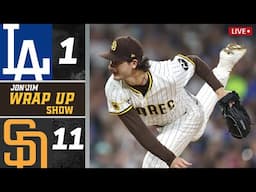 Padres EMBARRASS dodgers! Padres 11 dodgers 1