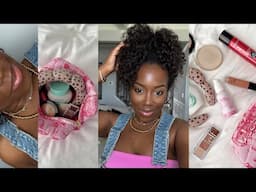 𝒈𝒊𝒓𝒍, pick up! let's do our makeup & yap☕️ mini drugstore haul + full skin prep + soft summer glam