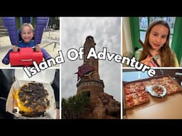 Islands of Adventure with a Twist — Rain, Coasters & Pizza Hut Family Box!