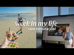 My First Week at a Fully Remote Job! | That Liz Hunter