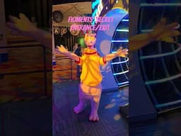 Figment Meet & Greet at Epcot #disneycharacter #figment