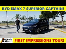 BYD EMAX7 Superior Captain || What To Expect [Car Feature]